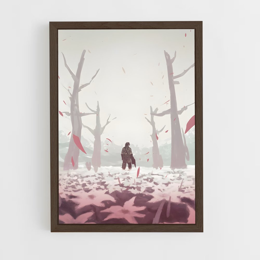 Poster Solid Snake dans la Nature – affiche Metal gear solid (vue 5)